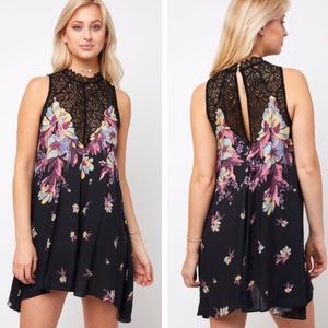 NWT Free People Marsha Printed Slip